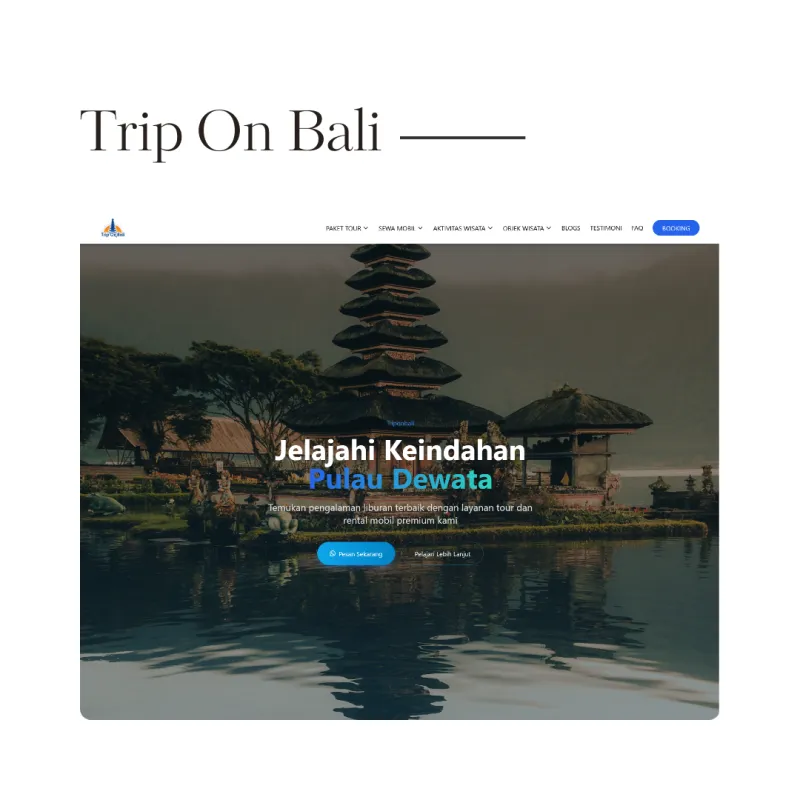 Trip on Bali